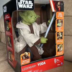 Star Wars Yoda Interactive Figure - New in box. Has never been opened.